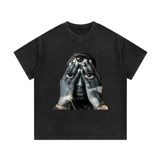Eternal Mind Waffle Knit T-Shirt