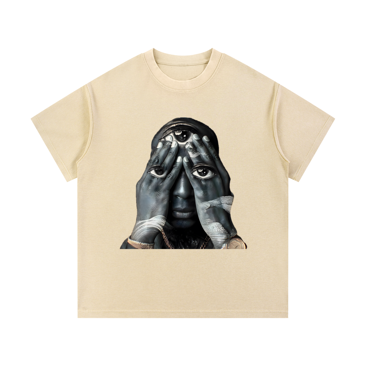Eternal Mind Waffle Knit T-Shirt