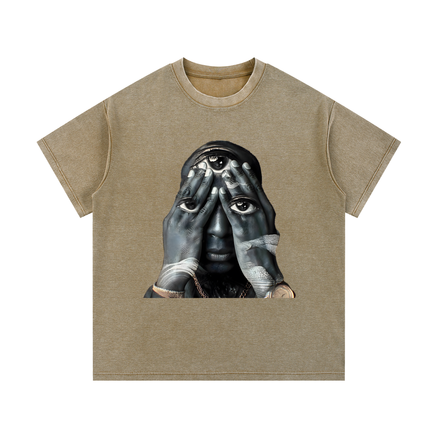 Eternal Mind Waffle Knit T-Shirt